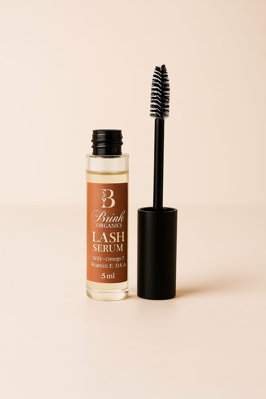 Brink Organics – Eye Lash Grow Serum with Omega 7 & Vitamin E (5ml)